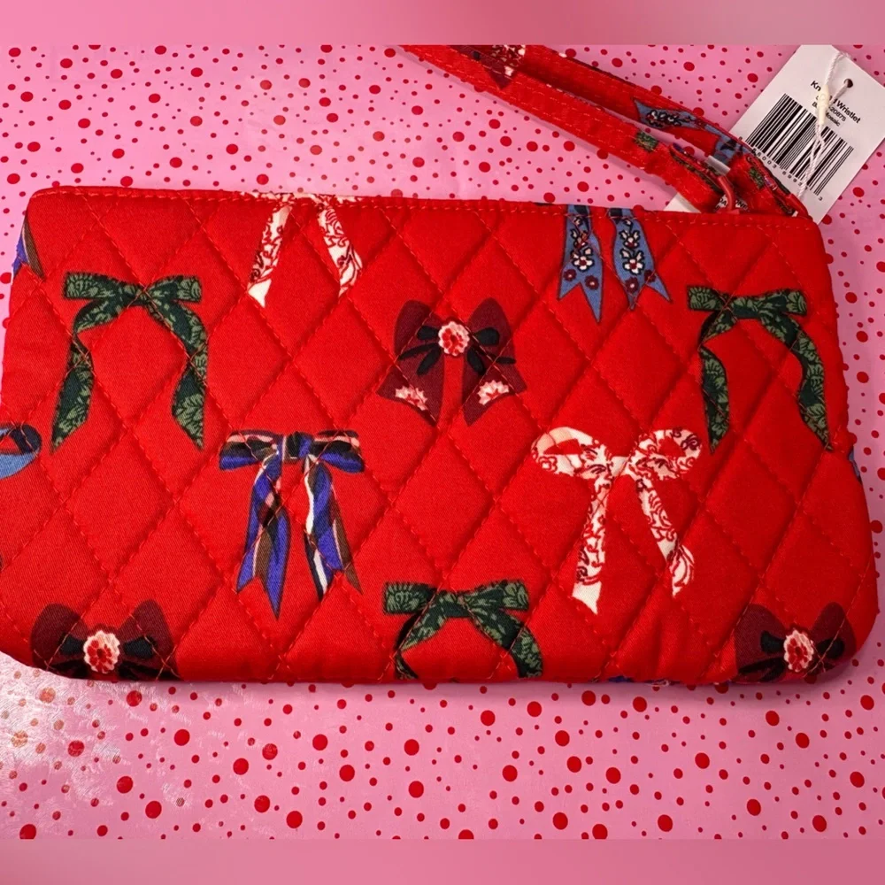 🎀 Vera Bradley Bow Mosaic Wristlet NWT - Picture 7 of 11